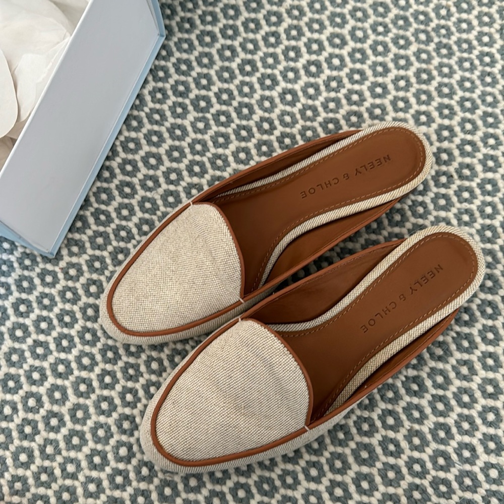 Neely Chloe mule loafer shoes 7.5